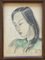 N'guyen Phan Long, Portraits, 1920er, Bleistiftzeichnungen auf Papier, Gerahmt, 2er Set 2