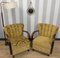 Art Deco Armchair with Armrests in Beige, 1920s 1