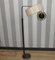 Floor Lamp in Curved Neck Brass, 1940s, Image 1