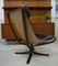 Vintage Falcon Chair aus Leder mit hoher Rückenlehne von Sigurd Ressell, 1970er 11