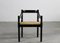 Black Carimate Chairs by Vico Magistretti for Cassina, 1960s, Set of 6 3