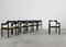 Black Carimate Chairs by Vico Magistretti for Cassina, 1960s, Set of 6, Image 2