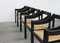 Black Carimate Chairs by Vico Magistretti for Cassina, 1960s, Set of 6 7