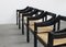Schwarze Carimate Stühle von Vico Magistretti für Cassina, 1960er, 6er Set 7