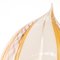 Lampada da Tavolo a Forma di Uovo in Vetro Artistico di Murano, Avorio e Ambra, Italia, Immagine 5
