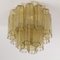 Ceiling Light with Straw Murano Glass, Italy, 1990s 4