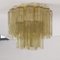 Ceiling Light with Straw Murano Glass, Italy, 1990s, Image 6