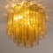 Ceiling Light with Straw Murano Glass, Italy, 1990s 5