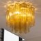 Ceiling Light with Straw Murano Glass, Italy, 1990s, Image 3