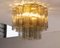 Ceiling Light with Smoky Murano Glass, Italy, 1990s 8