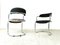 Vintage Space Age Chrome Cantilever Dining Chairs, 1970s, Set of 8, Image 2