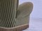 Danish Relax Armchair in Velour, 1950s 12