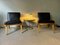 Chaises Basses dans le style de Jens Risom, 1950s, Set de 2 3