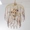 Hollywood Regency Chandelier with Amethyst Colored Crystals, Italy, 1990s, Image 4