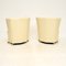 Art Deco Ledersessel, 1920, 2er Set 4