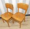 Vintage Frankfurt Kitchen Wood Chairs by Michael Thonet for Thonet, Set of 3, Image 12