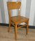 Vintage Frankfurt Kitchen Wood Chairs by Michael Thonet for Thonet, Set of 3, Image 3