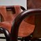 Brown Leather Safari Chair, 1970s 8