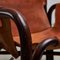 Brown Leather Safari Chair, 1970s 6
