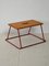 Small Vintage Stool in Wood and Metal, 1960s 1