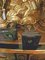 Antike Tassen aus Vergoldeter Bronze & Marmor, 1860, 2er Set 10