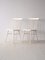 Vintage Scandinavian White Chairs, 1960s, Set of 2 2