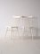 Chaises Vintage Scandinaves Blanches, 1960s, Set de 2 1