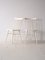 Vintage Scandinavian White Chairs, 1960s, Set of 2 1