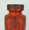 Modell 285-40 Amsterdam Red and Orange Vase from Scheurich, 1960s 6