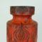 Vase Modell 285-40 Amsterdam Rouge et Orange de Scheurich, 1960s 6