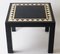 Travertine and Brass Stone Inlay Side Table by J.C. Mahey, 1970s 19