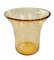 Mid-Century Murano Hand-Blown Amber Glass Vase by Archimede Seguso for Seguso, 1950s, Image 1