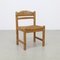 Dining Chairs in Pinewood and Rattan from Lindebjerg, 1970s, Set of 4 2