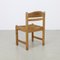 Dining Chairs in Pinewood and Rattan from Lindebjerg, 1970s, Set of 4 6