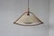 Teak and Sisal Ceiling Lamp from Temde, 1960s 1