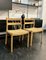 Set of Model 84 Dining Chairs in Oak and Paper-Cord by J.L. Møllers for Niels Otto Møller, Denmark, 1970s, Image 17