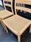 Set of Model 84 Dining Chairs in Oak and Paper-Cord by J.L. Møllers for Niels Otto Møller, Denmark, 1970s, Image 19
