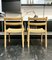 Set of Model 84 Dining Chairs in Oak and Paper-Cord by J.L. Møllers for Niels Otto Møller, Denmark, 1970s, Image 13