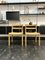 Set of Model 84 Dining Chairs in Oak and Paper-Cord by J.L. Møllers for Niels Otto Møller, Denmark, 1970s, Image 1