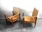 Safari Lounge Chairs by Kaare Klint for Rud. Rasmussen, 1950s, Set of 2 2