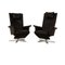 Fauteuils Filou en Cuir de FSM, Set de 2 1