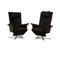 Leather Filou Armchairs from FSM, Set of 2 1