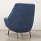 Vintage Armchair in Fabric & Metal, Italy, 1960s, Image 7