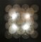 Lámpara de pared de cristal de Murano, Italia, años 60, Imagen 4