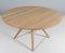 PP75 Circular Dining Table in Oak attributed to Hans J. Wegner for PP Møbler, Denmark, 2010s, Image 2