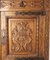 Spanish Oak and Hammered Wrought Iron Buffet with Fours Drawers and Doors, 1960s 10