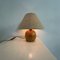 Vintage Pine Ball Table Lamp, 1970s, Image 2