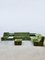 Vintage Modular Lounge Sofa in Green Velvet, 1970s, Set of 9 7