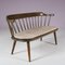 Banc par Yngve Ekström pour Småland, Suède, 1950s 3