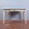 Vintage Dining Table in Wood & Metal 1